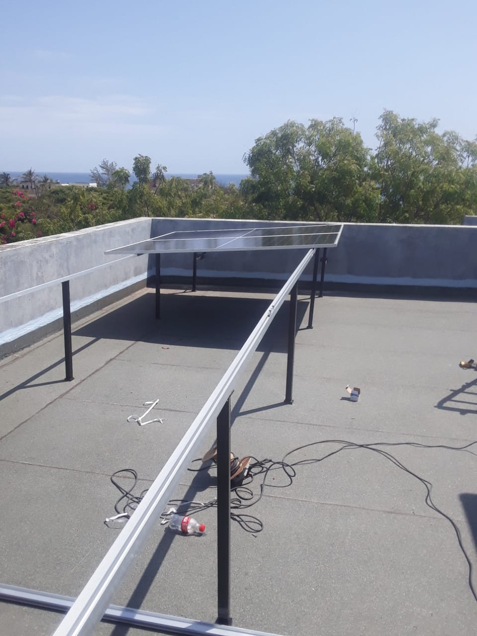 Solar installation training equipment